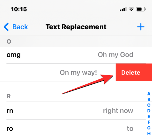 如何清除 iPhone 上的键盘历史记录