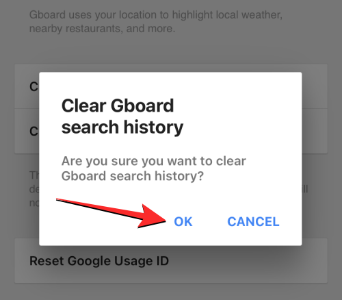 如何清除 iPhone 上的键盘历史记录