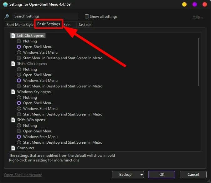 basic-settings-classic-shell