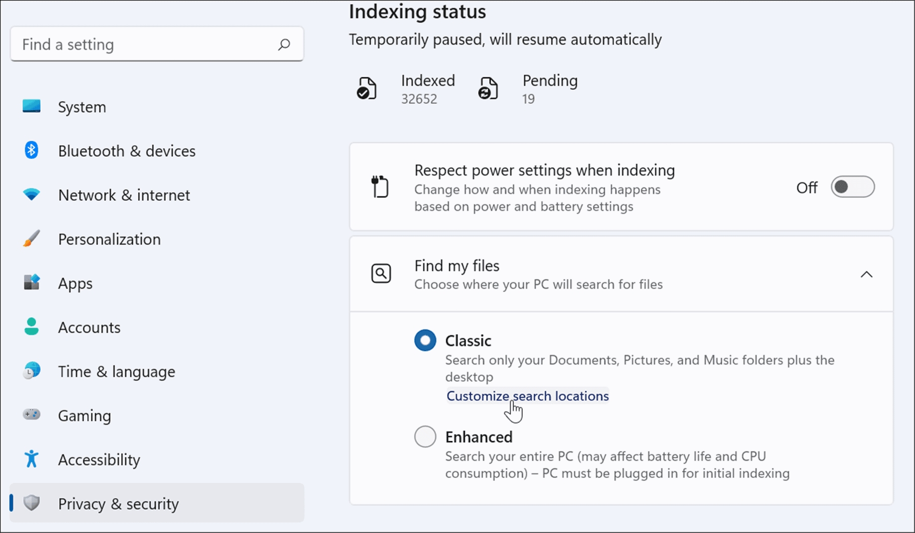 如何在 Windows 11 中将文件和文件夹从搜索结果中隐藏？