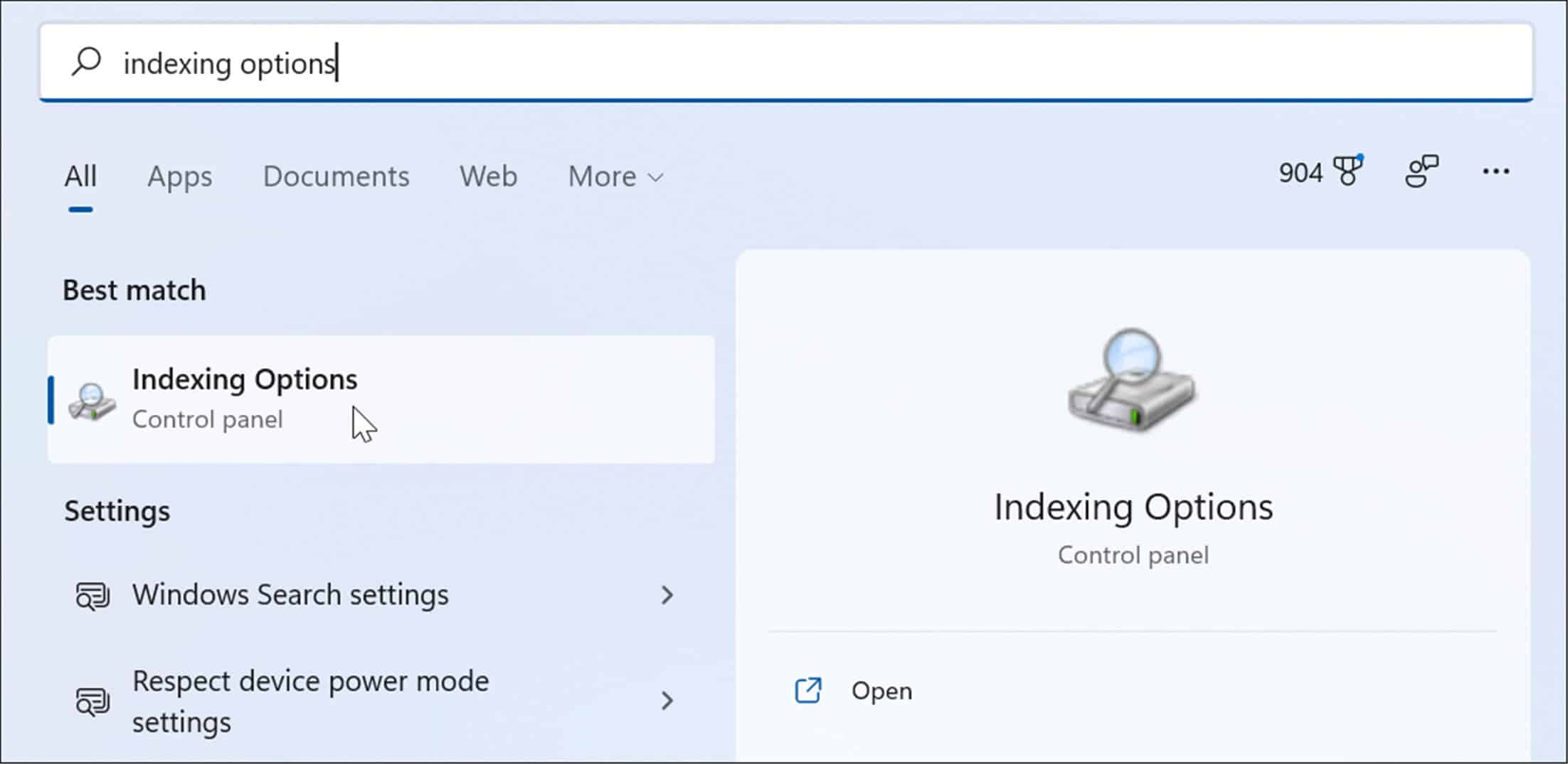 如何在 Windows 11 中将文件和文件夹从搜索结果中隐藏？
