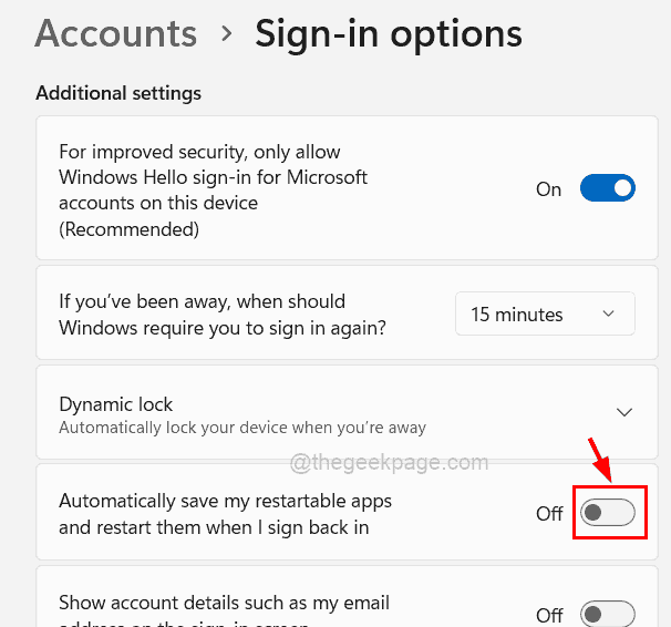 如何在 Windows 11 中防止重新启动时自动打开应用程序或文件夹