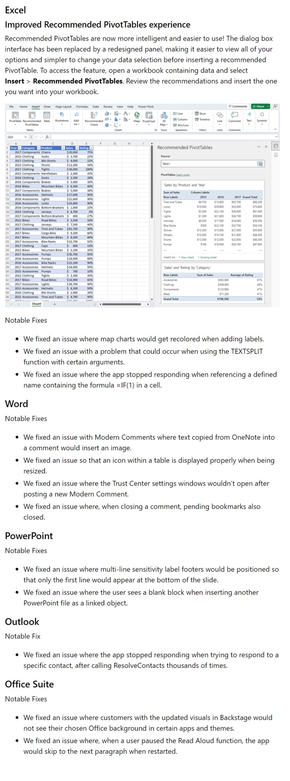 微软为 Windows 用户发布 Office 版本 2205（内部版本 15209.20000）