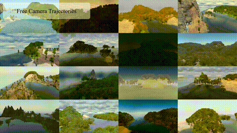 一键生成山川、河流，风格多样，从2D图像中学习生成无限3D场景