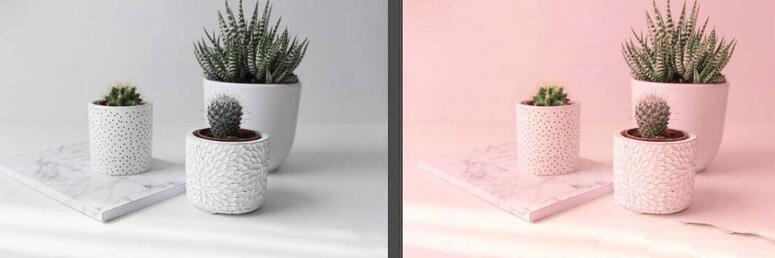 photoshop调粉色系色调的操作方法