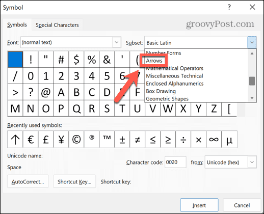 type-arrows-word-symbols-arrows