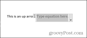 type-arrows-word-equation-mode