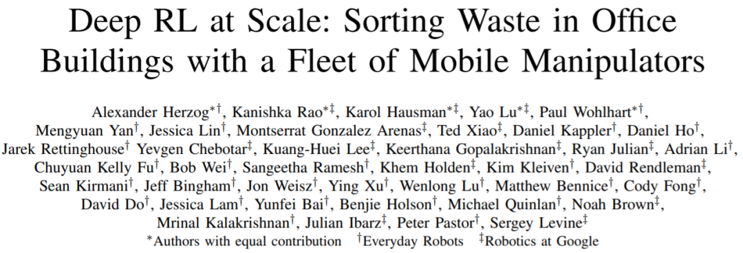 谷歌耗费两年时间，利用强化学习打造23个机器人助力垃圾分类。