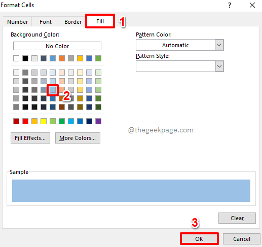 如何在 MS Excel 中为交替行或列着色