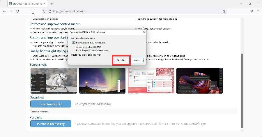 在 Windows 11 上使用 StartAllBack 恢复到 Windows 10 界面