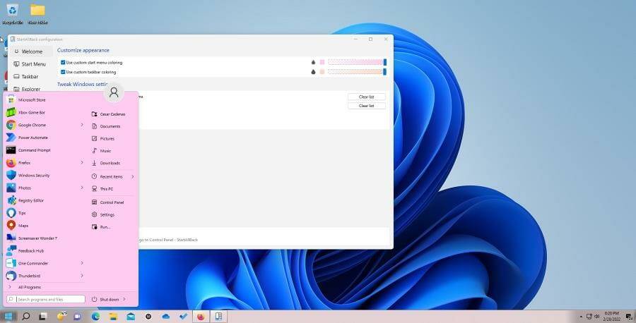 在 Windows 11 上使用 StartAllBack 恢复到 Windows 10 界面