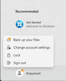 如何在 Windows 11 build 25227 中打开开始菜单图标？