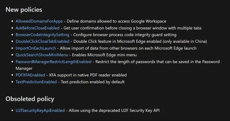Microsoft Edge 104 发布到 Beta 频道