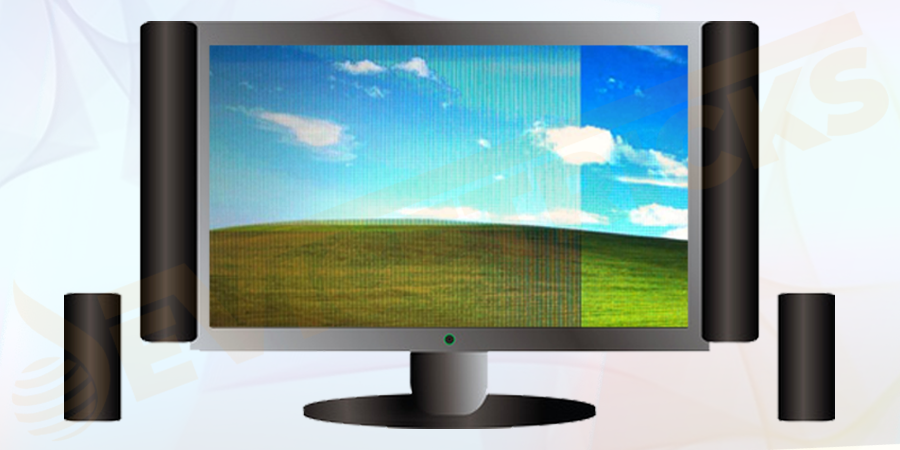 如何修复显示器上的垂直线或水平线？