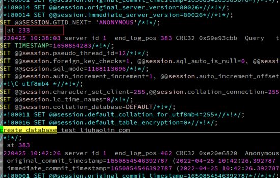 怎么使用mysql binlog恢复数据
