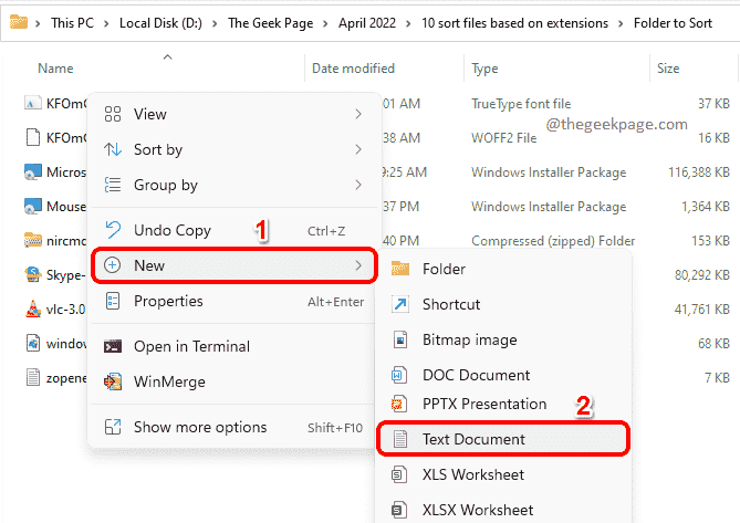 如何在 Windows 上根据扩展名对文件进行排序和移动