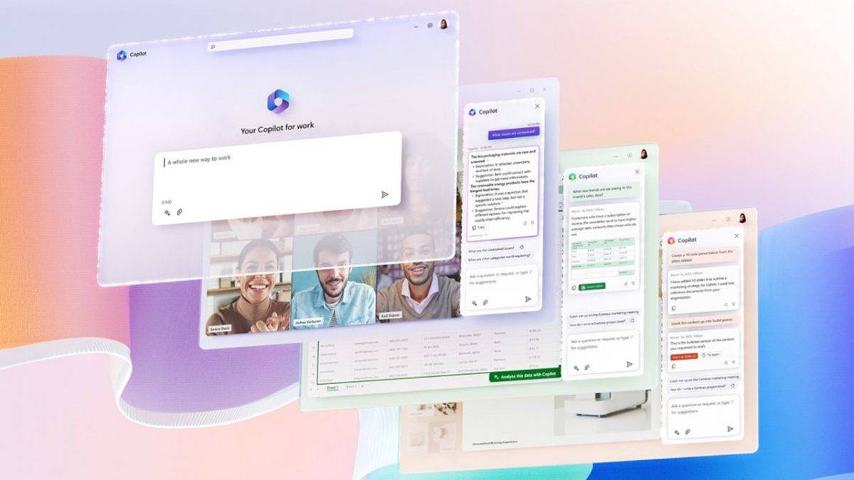 微软推出 Copilot AI 以提高 Office 应用程序的工作效率