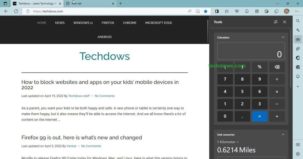 Tools-Pane-in-Sidebar-with-Calculator-unit-converter-and-Internet-Speed-Test-1024x540-1