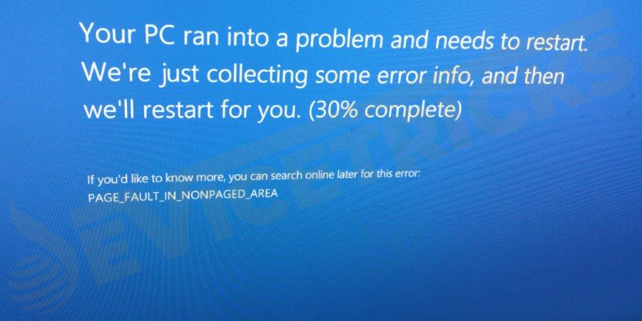 如何解决蓝屏错误“非页面区域中的页面”?