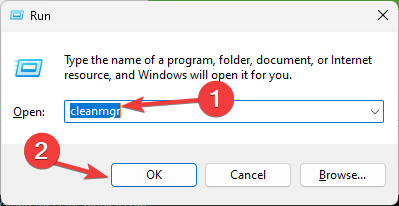 cleanmgr-Run-command