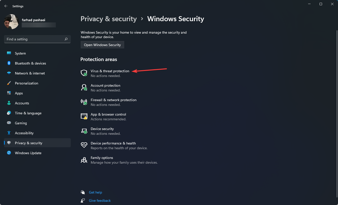 Virus-and-Thread-protection