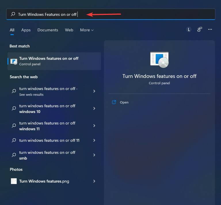 Running-Windows-Features