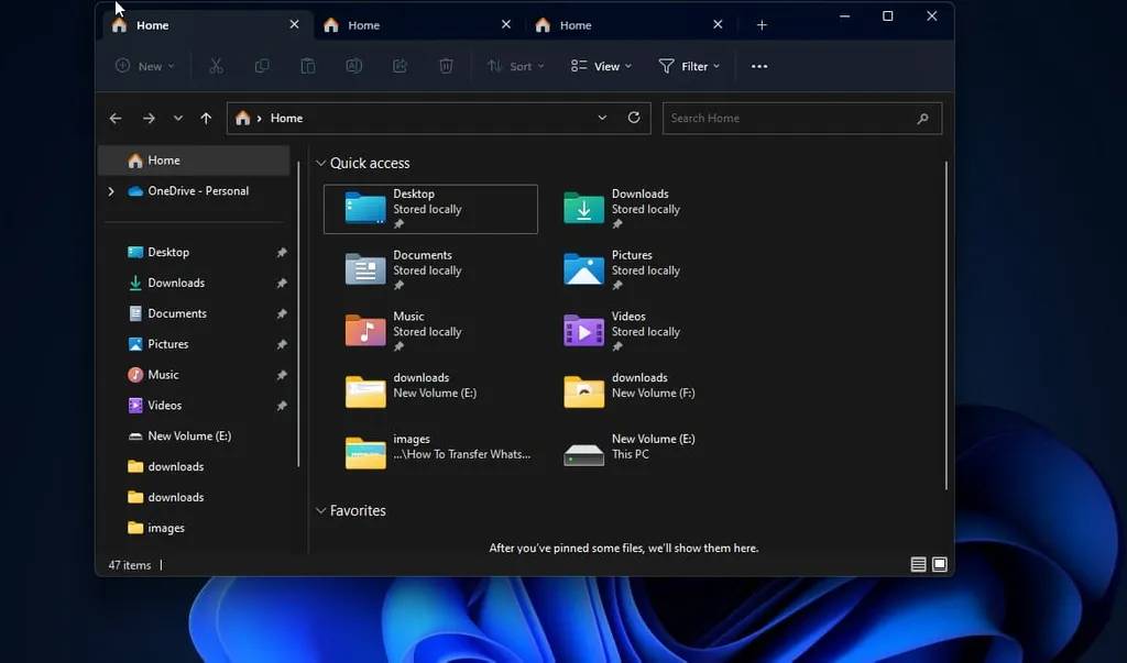 不喜欢 Windows 11 上文件资源管理器中的选项卡?这是禁用的方法