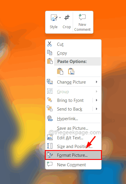 如何在 PowerPoint 应用程序中模糊图像的一部分