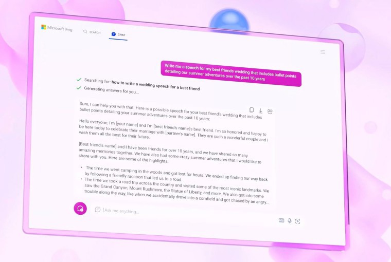 微软宣布必应聊天开放预览,将增加聊天记录、第三方插件等功能