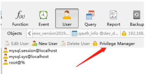 如何解决Navicat中配置MySQL数据库用户权限的问题？