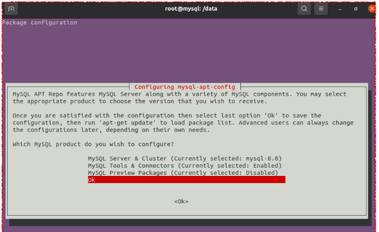 Ubuntu 20.04下如何安装并配置MySQL 8.0？