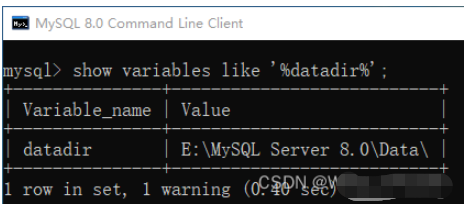 如何修改MySQL数据存储路径