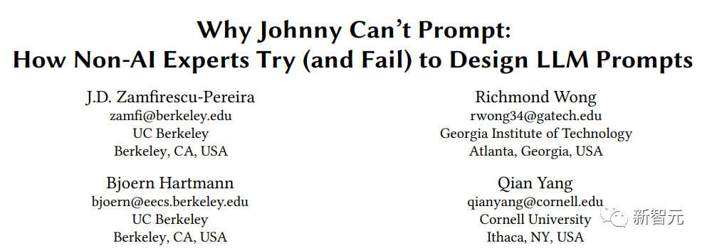 大佬教你玩转ChatGPT！精选八篇「人机交互顶会CHI」论文：普通程序员如何吃上AI红利？