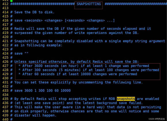 redis中RDB(RedisDataBase)的机制