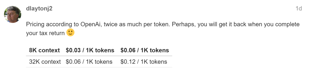 GPT-4 开始内测 32000 输入长度的版本了!你收到邀请了吗?