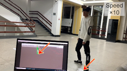 六个惯性传感器和1个手机实现人体动作捕捉、定位与环境重建