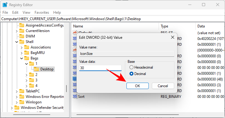 如何在 Windows 11 上缩小图标