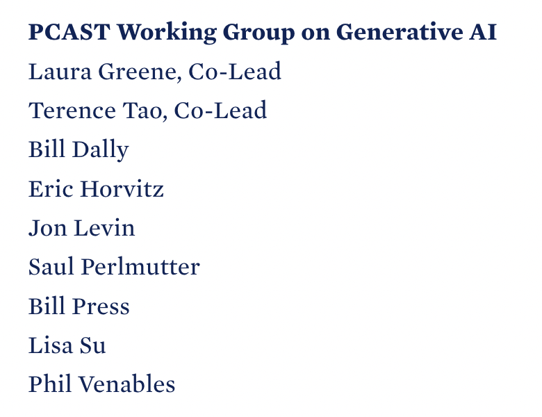 陶哲轩宣布主持白宫生成式AI工作组,李飞飞、Hassabis发表演讲