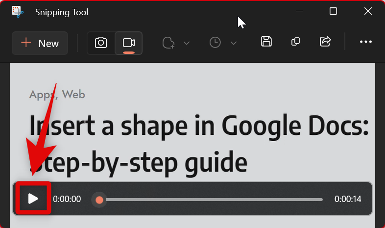 如何在 Windows 11 [AIO] 中使用截图工具