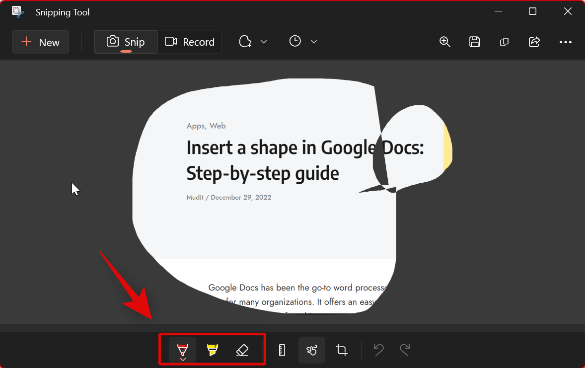 如何在 Windows 11 [AIO] 中使用截图工具