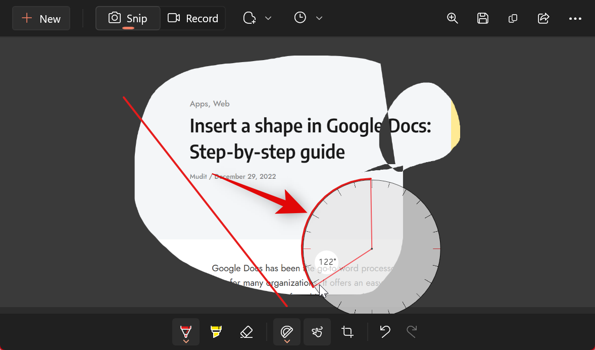 如何在 Windows 11 [AIO] 中使用截图工具