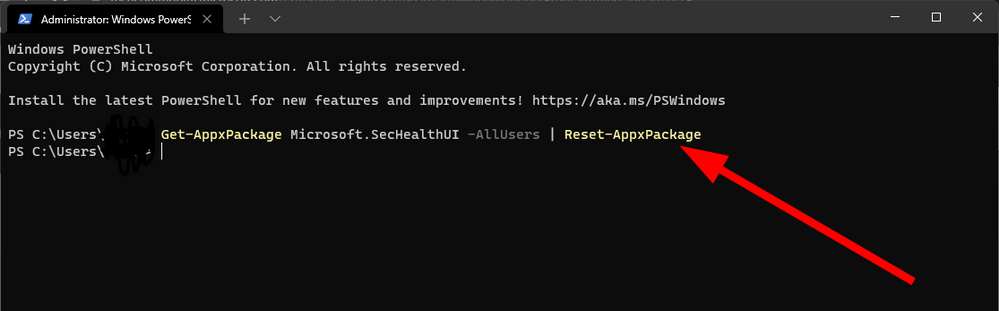 修复： Windows 安全保护历史记录丢失