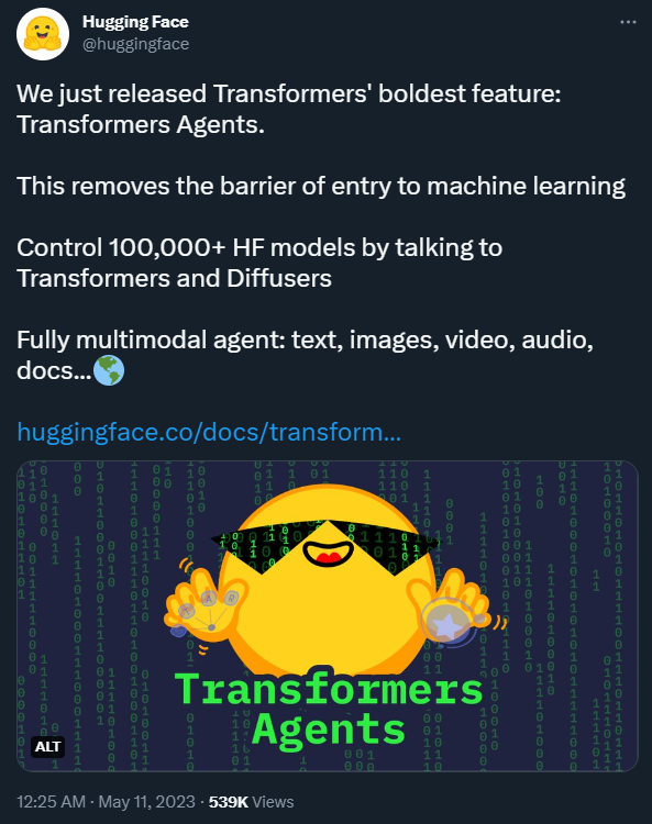 一键控制10万多个AI模型，HuggingFace给类ChatGPT模型们做了个「APP Store」