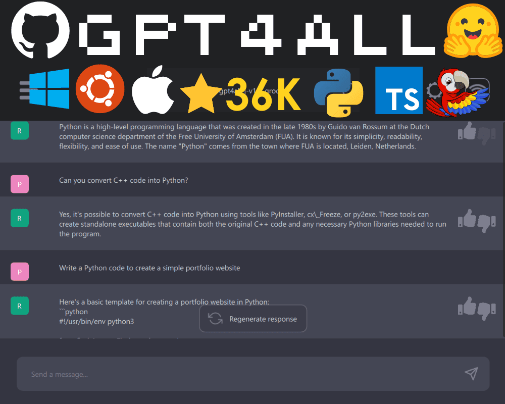 GPT4ALL:终极开源大语言模型解决方案