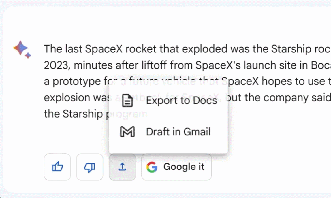 语音输入、多版本答案、……这八件事Bard能而ChatGPT不能做
