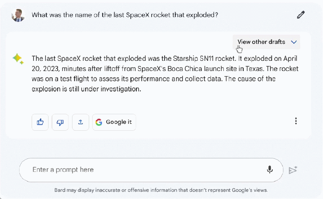 语音输入、多版本答案、……这八件事Bard能而ChatGPT不能做
