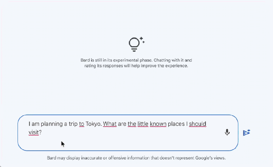 语音输入、多版本答案、……这八件事Bard能而ChatGPT不能做
