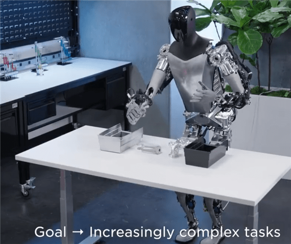 马斯克秀肌肉！特斯拉擎天柱机器人最新酷炫演示：AI大提升、行走更自然