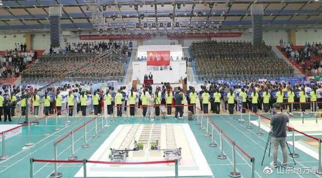 2023睿抗机器人开发者大赛山东省赛在潍坊科技学院举行