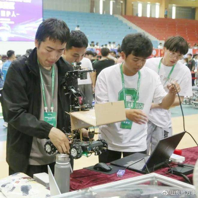 2023睿抗机器人开发者大赛山东省赛在潍坊科技学院举行
